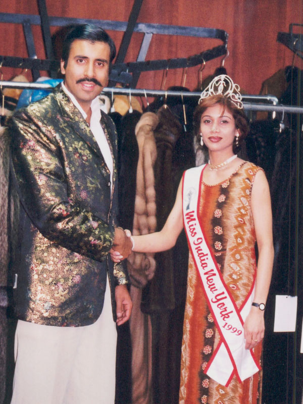Dr.Abbey with Miss India 2000 